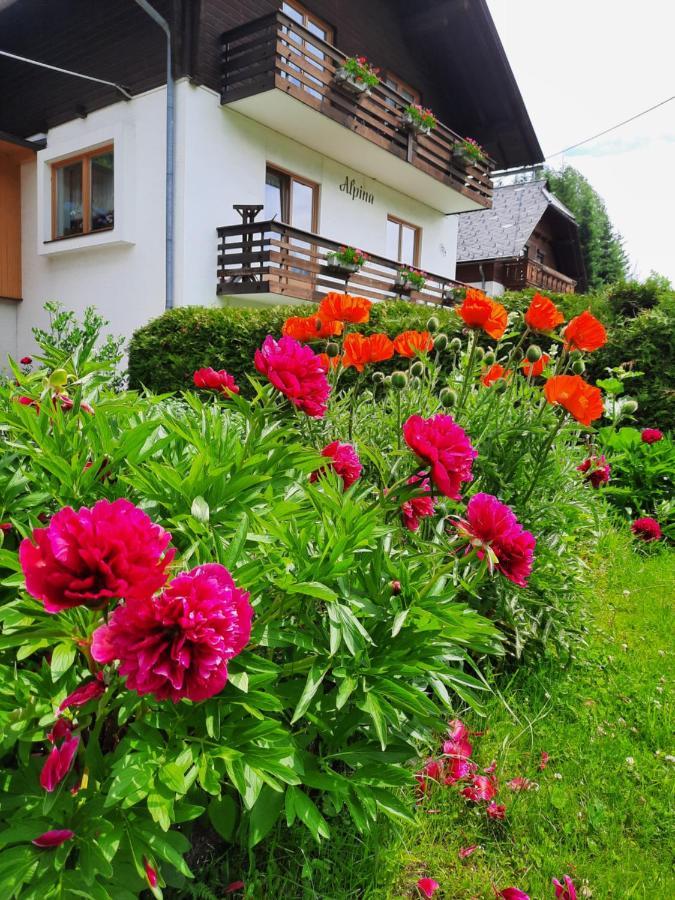 Appartamento Haus Alpina Weissensee Esterno foto